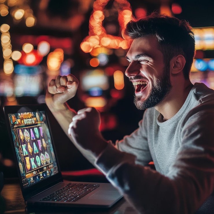 Tampilan permainan Hip Hop Panda di platform vodka toto dengan grafis panda yang berwarna-warni dan antarmuka yang mudah digunakan